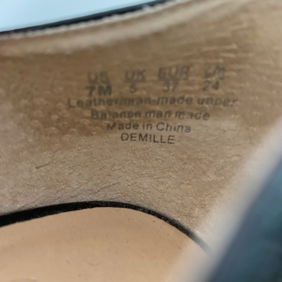 Franco Sarto Black Demille Kitten Heels - Picture 7 of 8